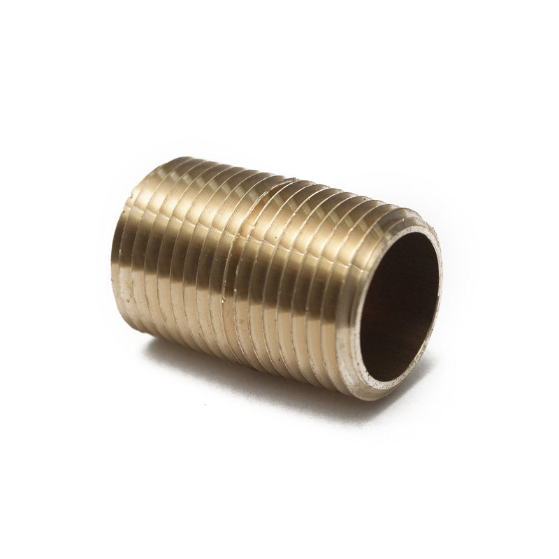 [Australia - AusPower] - LTWFITTING Brass Pipe Close Nipple Fitting 3/8" Male NPT(Pack of 10) 3/8" NPT Male 