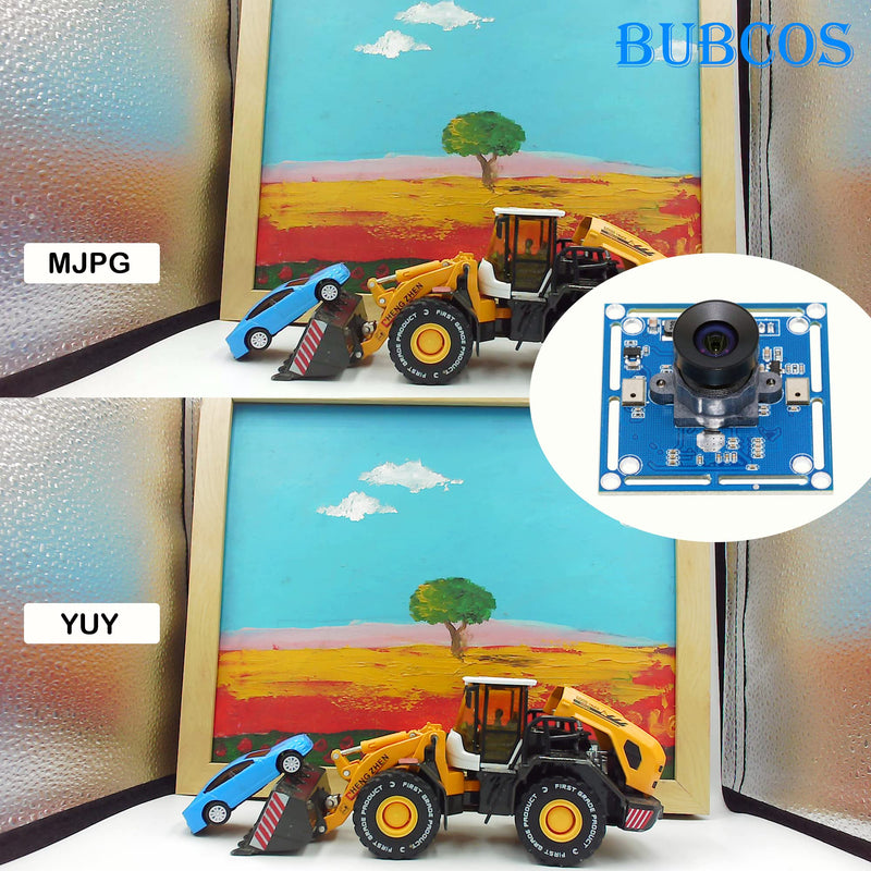 [Australia - AusPower] - BUBCOS Camera Module Imx323 Sensor 2.0 Cmos Sensor Low Light H. 264 Lightburn Camera with Microphone, 0.01lux OTG Uvc Plug & Play Free Drive for Raspberry Pi Camera 3MP IMX323 