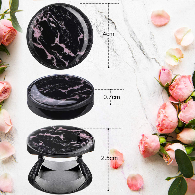 [Australia - AusPower] - Vetivr 4 Pieces Marble Expanding Stand Holder Colored Marble Finger Stand Holders Foldable Expanding Stand Holder Phone Grip Socket Holder for Most Phone Cases and Tablets 