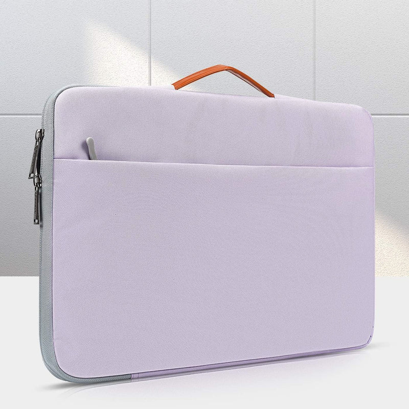 [Australia - AusPower] - 17.3 inch Laptop Sleeve Case Briefcase Bag for HP 17.3 Laptop, HP Pavilion 17, HP Envy 17T, HP PROBOOK 17, Dell Inspiron 17, Lenovo ASUS ACER MSI 17.3 Waterpoof Computer Bag -Purple 17-17.3 Inch Purple 