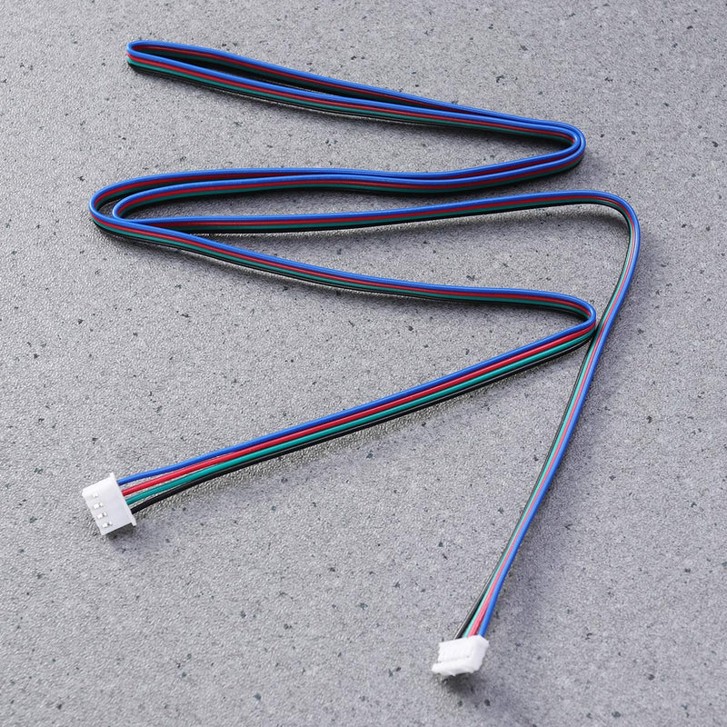 [Australia - AusPower] - UEETEK 10pcs Stepper Motor Cable Lead Wires Connectors 1M HX2.54 4pin to 6pin for 3D Printer Motor 