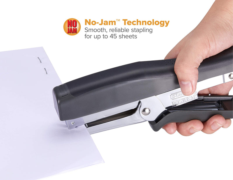 [Australia - AusPower] - Bostitch Office B8 Xtreme Duty 45 Sheet Plier Stapler, Black (B8HDP) 1-Pack 