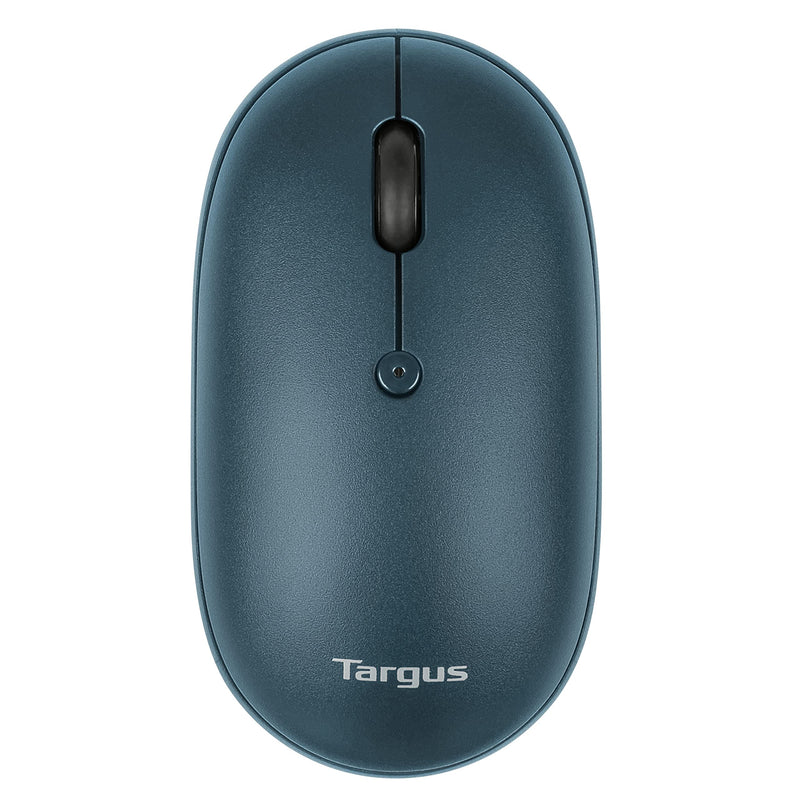 [Australia - AusPower] - Targus Ambidextrous Bluetooth Mouse for PC/Mac, Multi-Device Connectivity Mouse for Laptop or Desktop, Wireless Mouse PC/Mac Cordless Computer Mouse, Blue (PMB58102GL) 