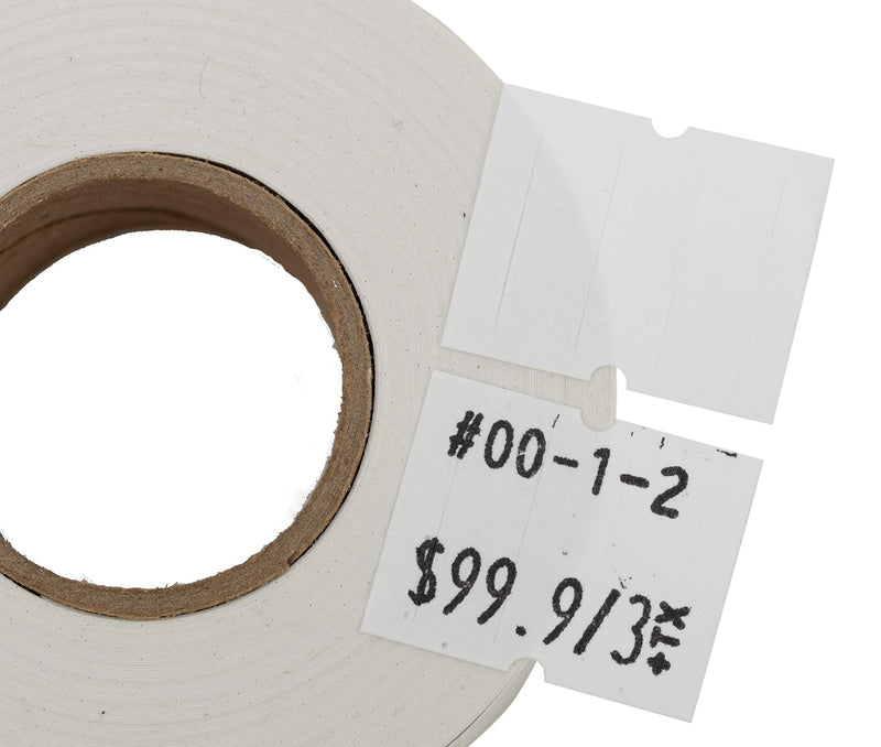 [Australia - AusPower] - Freezer Adhesives Perco Two Line White Labels - 1 Sleeve, 6000 Labels 