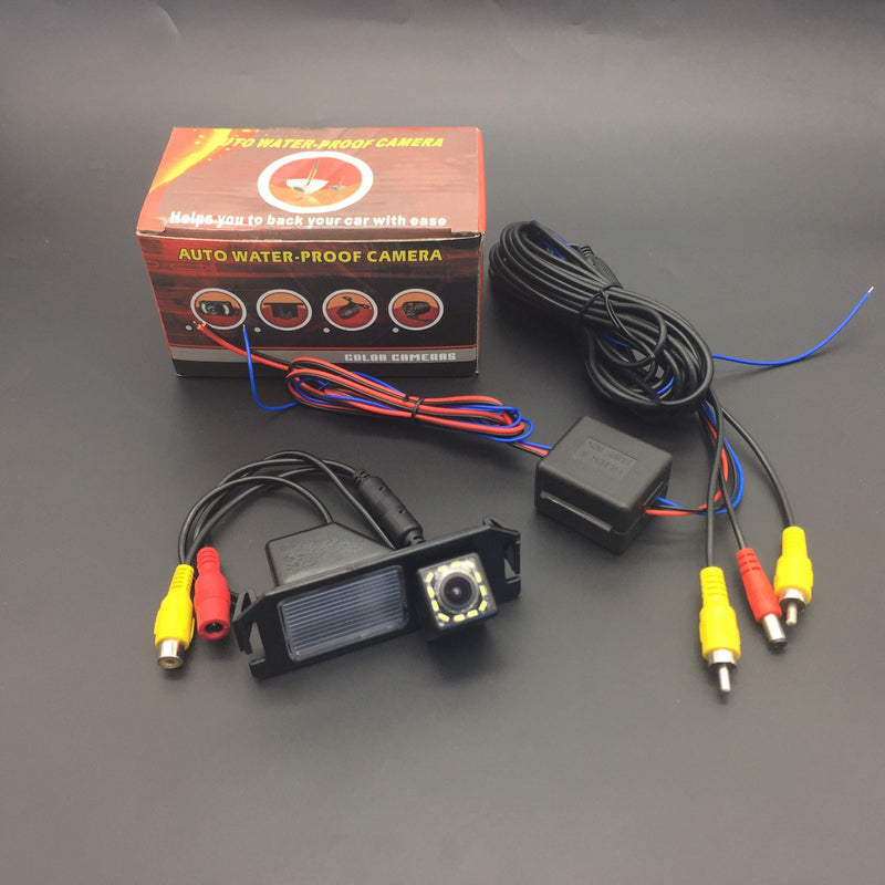 [Australia - AusPower] - for Hyundai Genesis 2008~2013 Car Rear View Camera+12LED Back Up Reverse Parking Camera/Plug Directly 