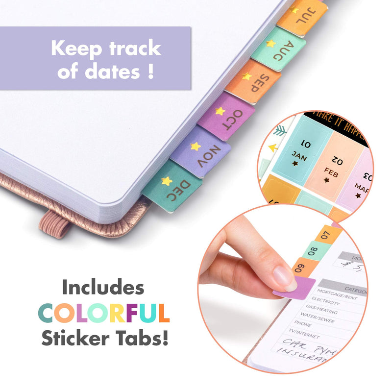 [Australia - AusPower] - Aesthetic Monthly Planner Stickers - 1100+ Beautiful Design Accessories Enhance and Simplify Your Planner, Journal and Calendar 