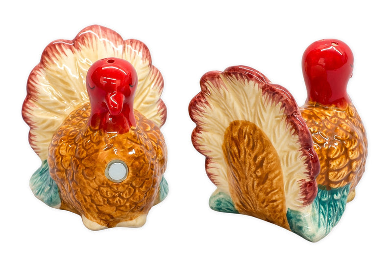 [Australia - AusPower] - Turkey Ceramic Salt and Pepper Shaker Set 