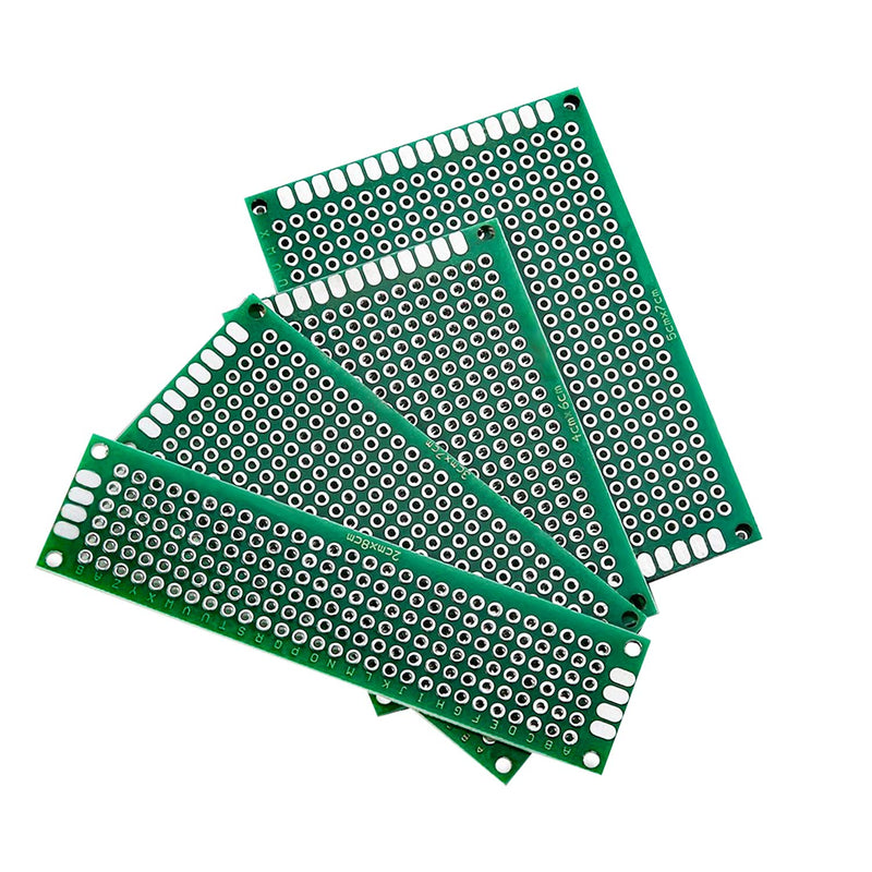 [Australia - AusPower] - Smraza 100pcs Double Sided PCB Board Kit, Prototype Boards for DIY Soldering and Electronic Project Circuit Boards Compatible with Arduino Kits, 30PCS 40 Pin 2.54mm Male and Female Header Connector 