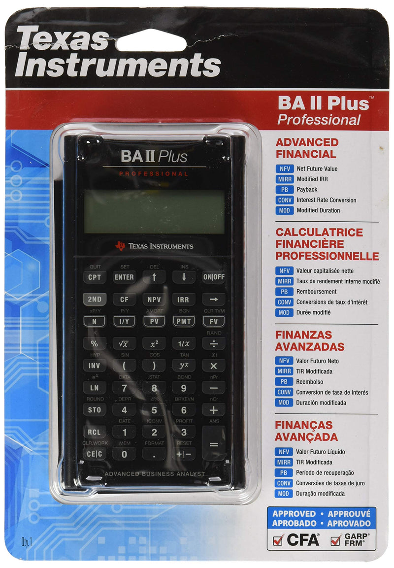 [Australia - AusPower] - BA II Plus™ Professional Financial Calculator 