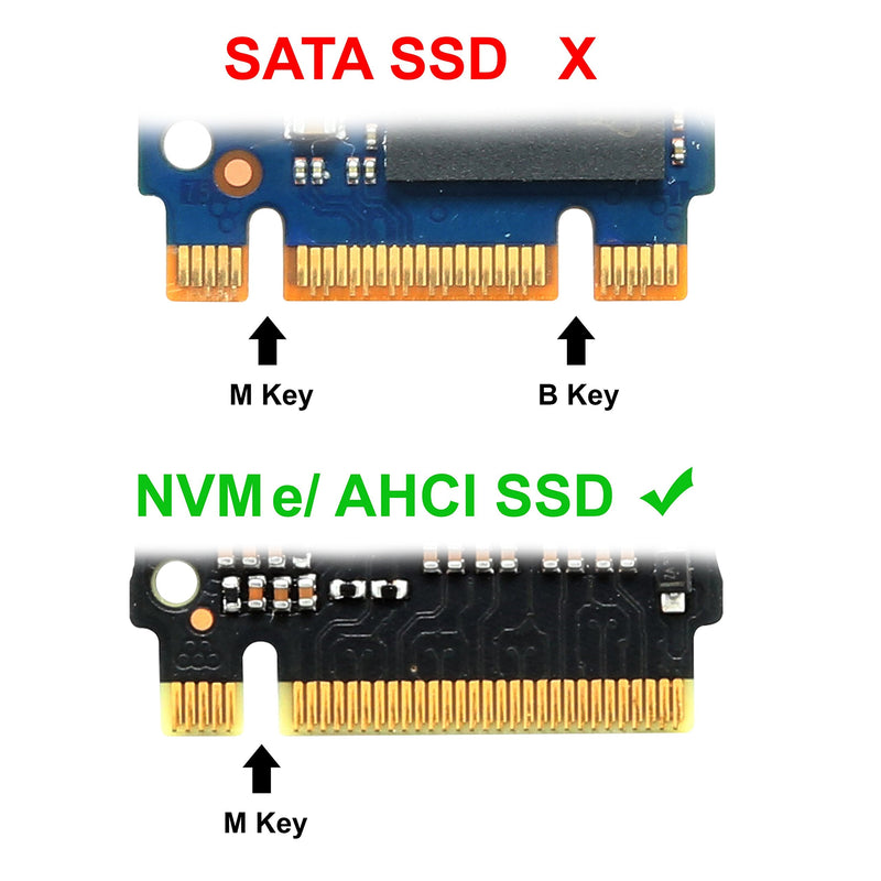 [Australia - AusPower] - I/O Crest M.2 NGFF PCIe SSD to PCI Express 3.0 x4 Host Adapter Card - Support M.2 M-Key PCIe (NVMe or AHCI) Type 22110, 2280, 2260, 2242 