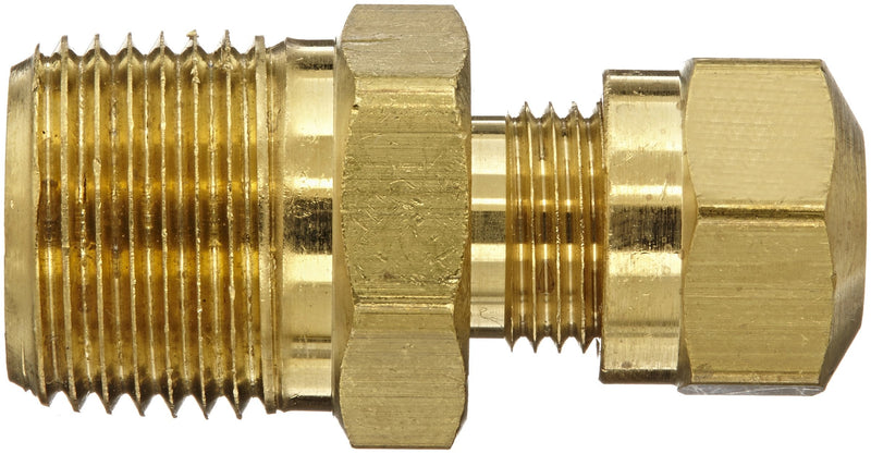 [Australia - AusPower] - EATON Weatherhead 1468X4X6 Air Brake Tubing Male Connector, 1/4" Tube OD, 3/8" Male Pipe Thread 
