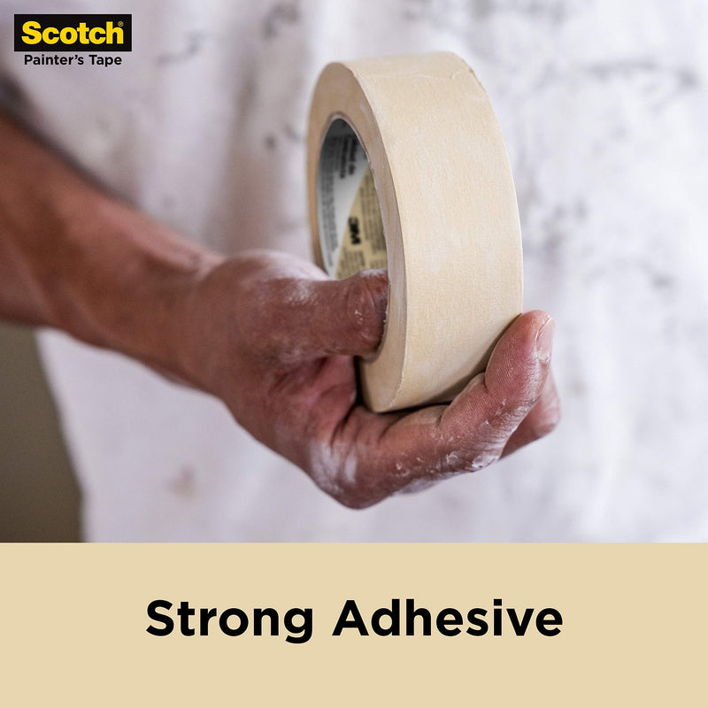 [Australia - AusPower] - Scotch Contractor Grade Masking Tape, .7 inches by 60.1 yards, 2020, 1 Roll 0.70" Width 
