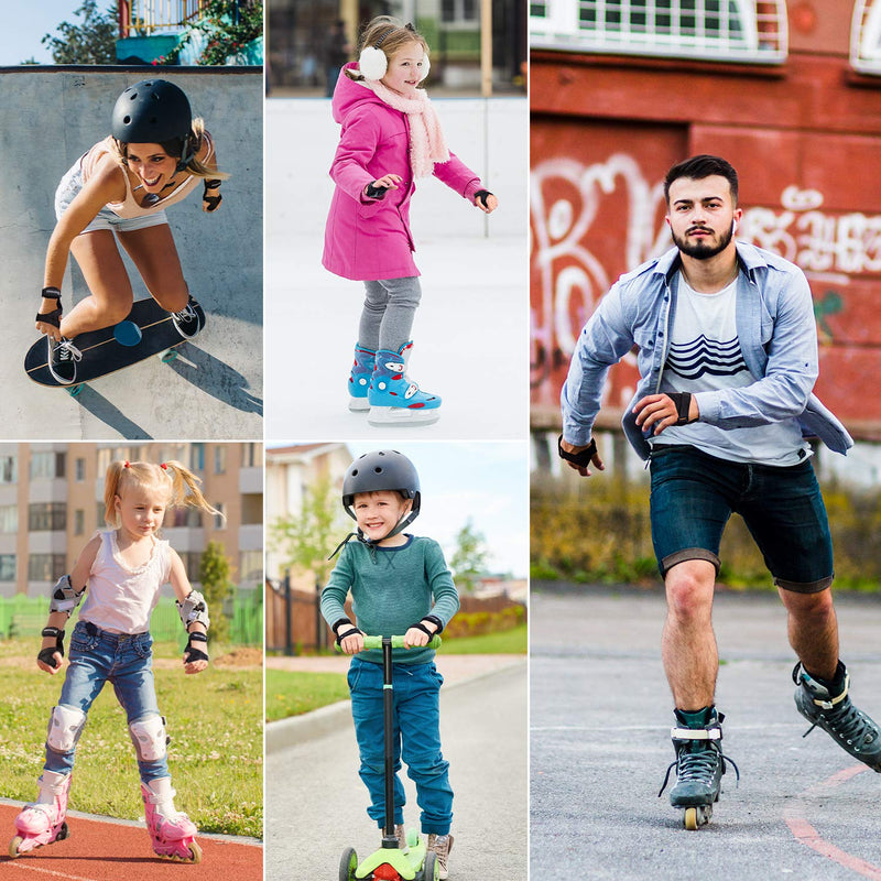 [Australia - AusPower] - BOSONER Wrist Guards for Adults/Kids Wristsavers Impact Sport Wrist Support Protective Gear for Skateboarding Skating Snowboarding (1 Pair) S (Kids 3-6 years) 