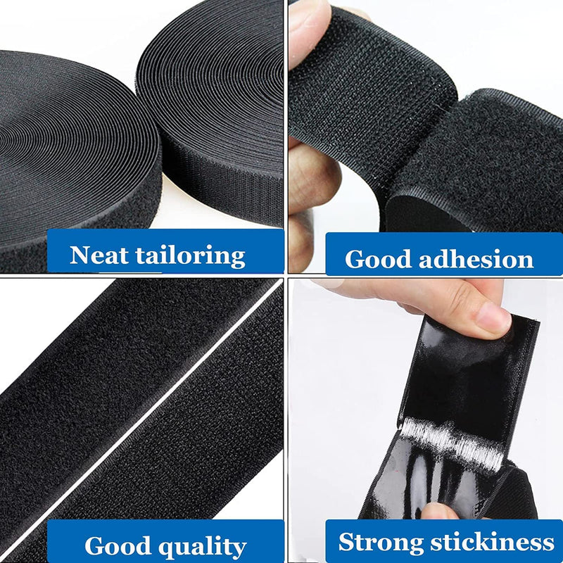 VELCRO Brand Industrial Fasteners Stick-On Adhesive, Professional Grade Heavy  Duty Strength Holds up to 10 lbs on Smooth Surfaces, Indoor Outdoor Use,  4in x 2in (2pk), Strips, 2 Sets, 90200
