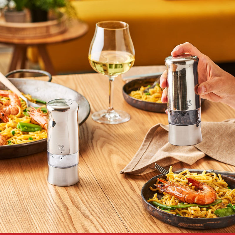 [Australia - AusPower] - Peugeot Zeli Pepper Mill, Brushed Chrome 