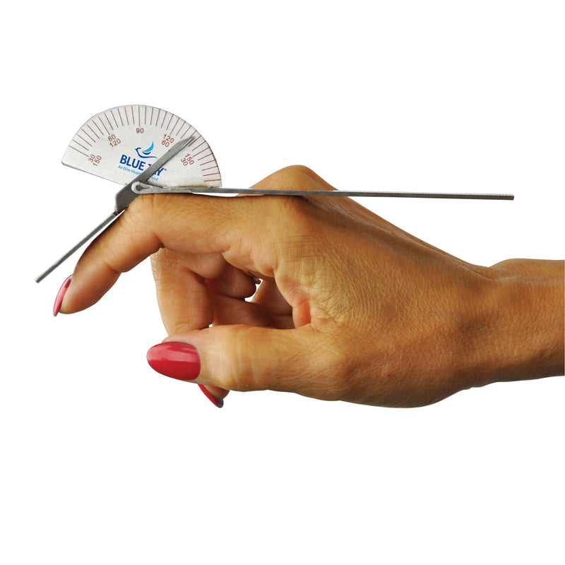 [Australia - AusPower] - Blue Jay An Elite Healthcare Brand Take a Range Check - 6", 140°, ISOS Standard | Hand/Knee Gonimeter, Calibrated Head | Ocuupational & Physical Therapy 