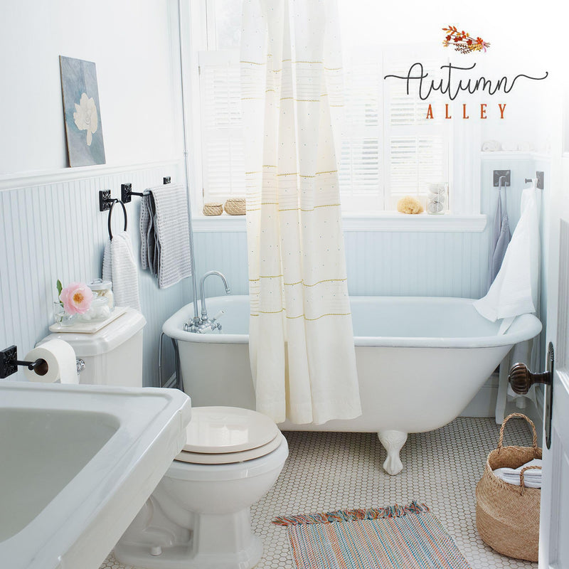 [Australia - AusPower] - Autumn Alley Black Toilet Paper Holder - Modern Black Toilet Paper Holder Wall Mount, Toilet Paper Roll Holder for Bathroom Rustproof Modern Unique Style 