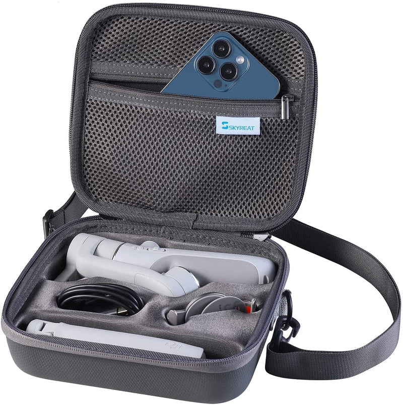 [Australia - AusPower] - Skyreat OM 5 Carrying Case, Storage Box Handbag Travel Case for DJI OSMO Mobile 5 Gimbal Stabilizer Accessories 