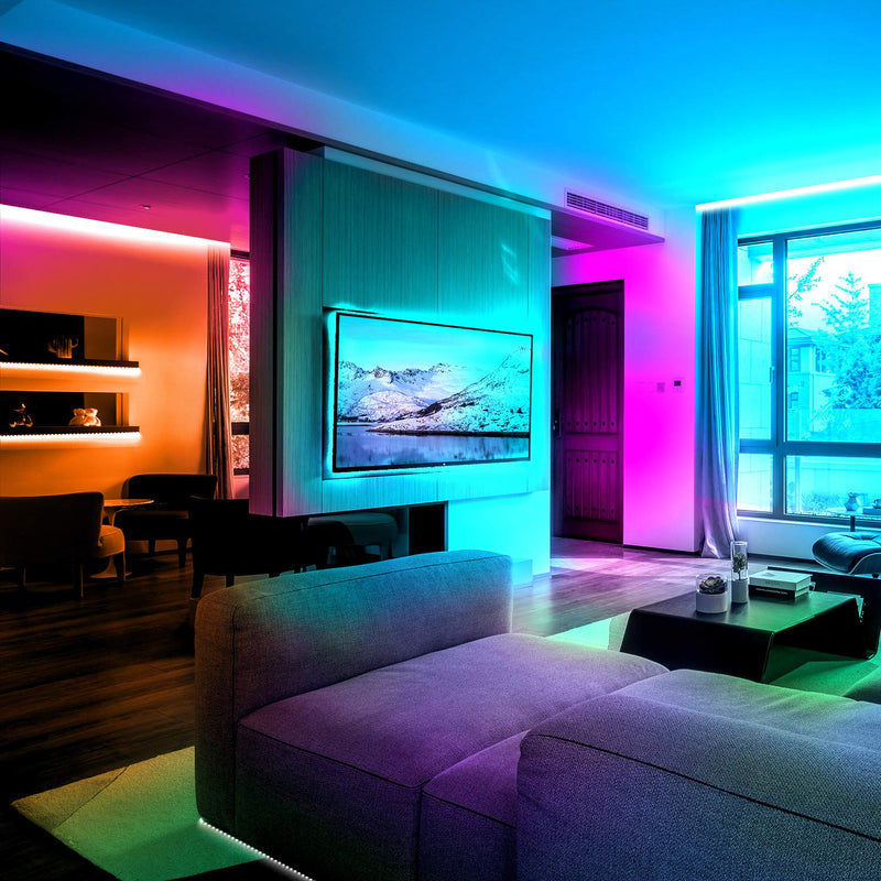 [Australia - AusPower] - DAYBETTER 50ft LED Strip Lights, LED Light Strip Music Sync 