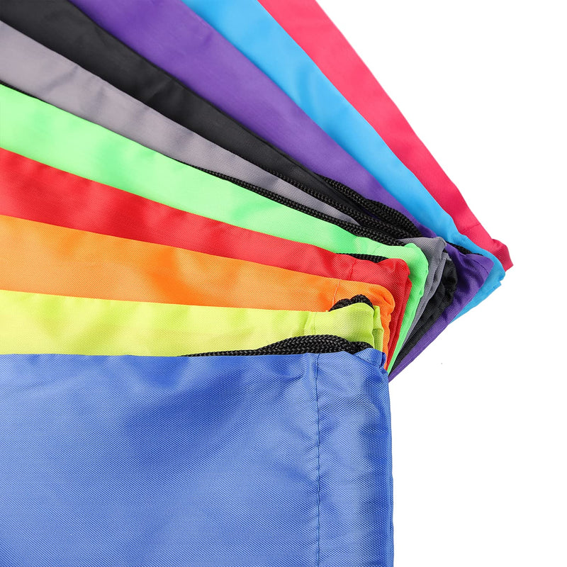 [Australia - AusPower] - Drawstring Backpack Cinch Bag Drawstring Bags Bulk Draw String Sport Nylon Bag 10 Color (10 Color, 20PCS) 20 Pcs 