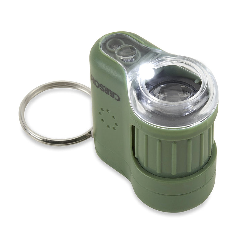 [Australia - AusPower] - Carson MicroMini 20x LED Lighted Pocket Microscope with Built-in UV and LED Flashlight - Green, Large & MicroBrite Plus 60x-120x LED Lighted Pocket Microscope 
