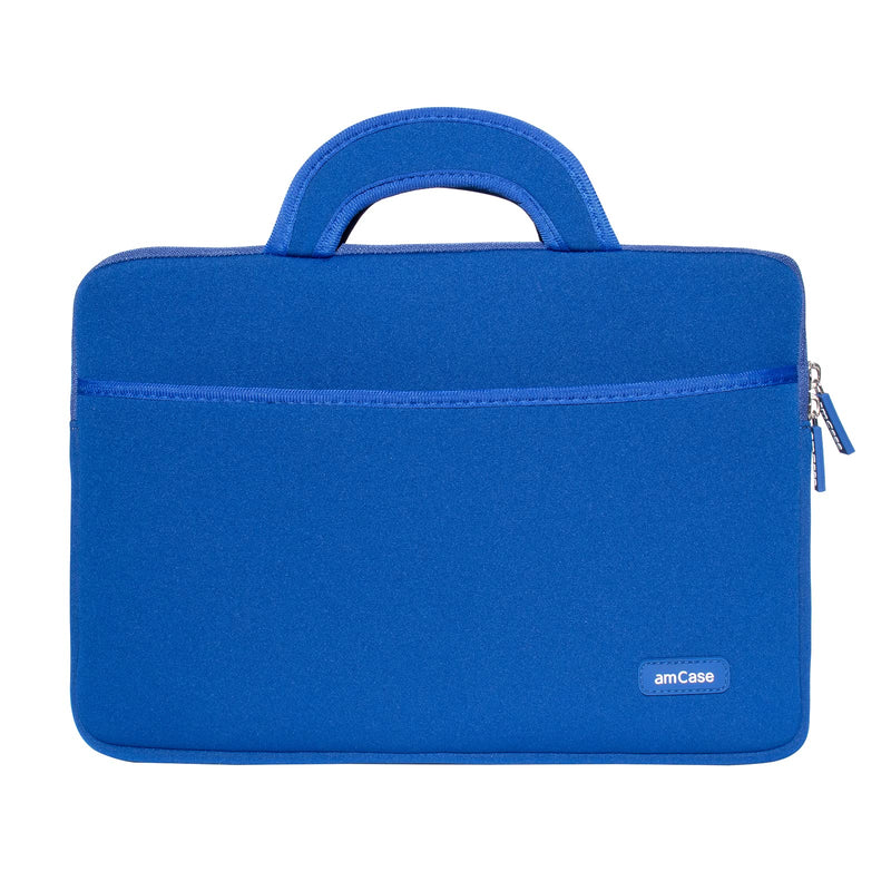 [Australia - AusPower] - amCase for Chromebook Case-11.6 to 12 inch Neoprene Travel Sleeve with Handle-Blue 11.6 to 12 inch Blue 