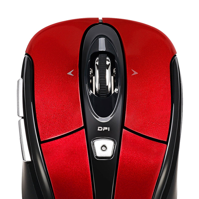 [Australia - AusPower] - Adesso iMouse S60R iMouse S60 2.4 GHz Wireless Programmable Nano Mouse (Red) 