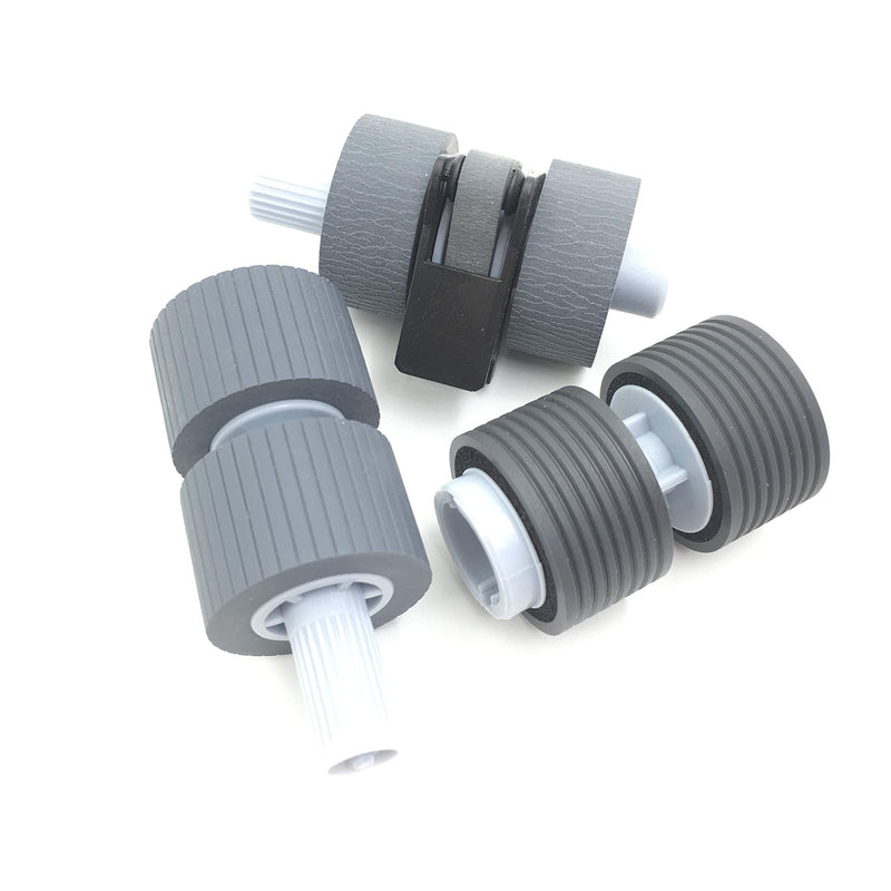 [Australia - AusPower] - OKLILI PA03338-K011 PA03576-K010 Scanner Pick Pickup Roller Brake Roller Compatible with fi-6670 fi-6670A fi-6770 fi-6770A fi-5650C fi-5750C 