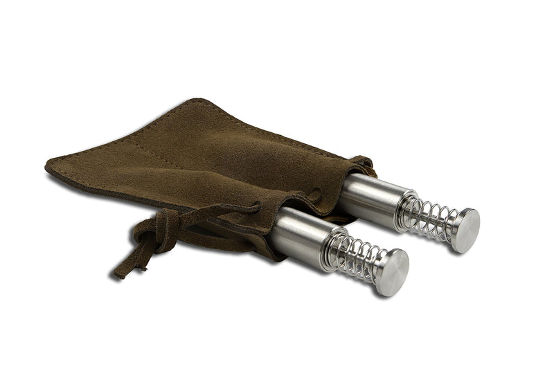 [Australia - AusPower] - Travel Salt And Pepper Grinder Set, Grind Gourmet™ Original Pump & Grind Travel Gadgets, Spice Grinder, Pepper Mill, Small Salt Pepper Grinder, Free Pep Spice and Salt 