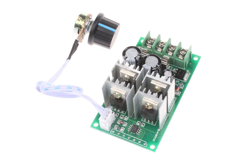 [Australia - AusPower] - NOYITO DC Two-wire Motor Speed Controller Brush Motor Controller 20A DC 6V-60V 12V 24V 36V 48V 30A Max Brush DC Motor Controller - Support MCU 0-5V 