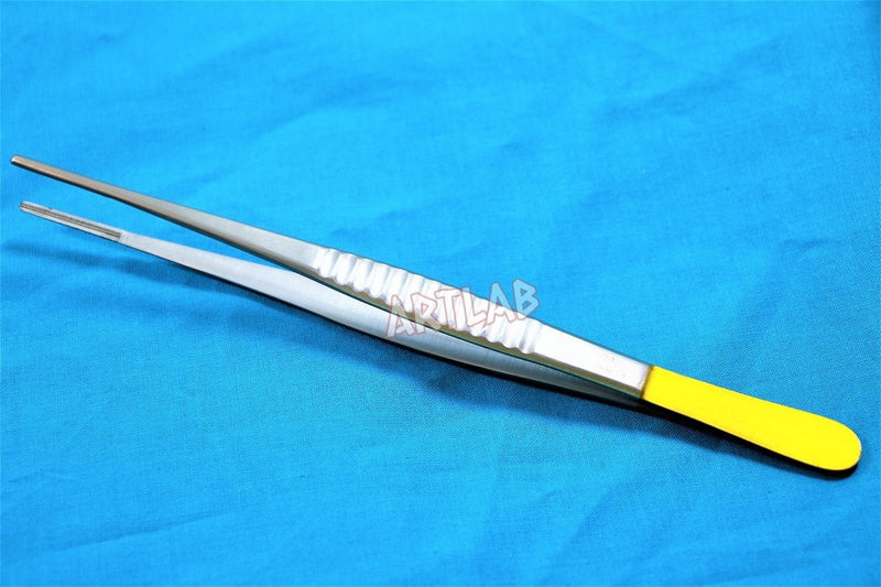 [Australia - AusPower] - New German DEBAKEY Artery ATRAUMATIC Tissue Forceps W/Gold Handle 6" Excellent (CYNAMED) 