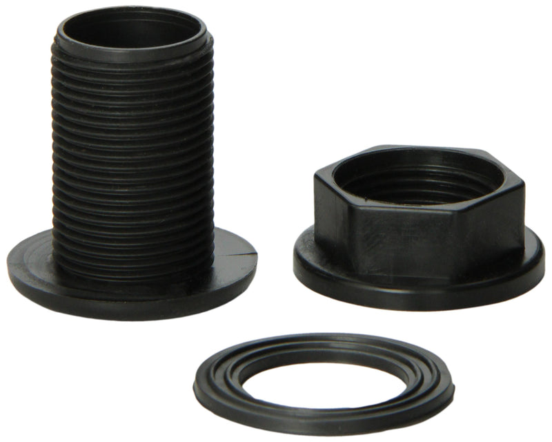 [Australia - AusPower] - Lifegard Aquatics 1/2-Inch Standard Threaded Bulkhead 