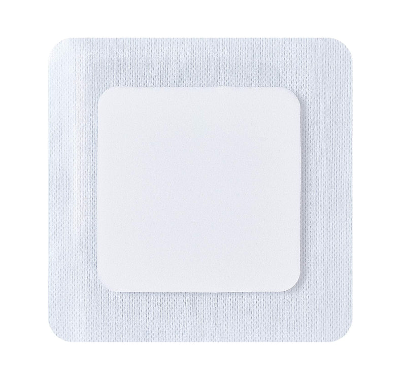 [Australia - AusPower] - Foam Wound Dressing with Adhesive Border 6.5" x 6.5" Central Foam: 4.1" x 4.1" Thickness 5 mm 5 per Box by Areza Medical 