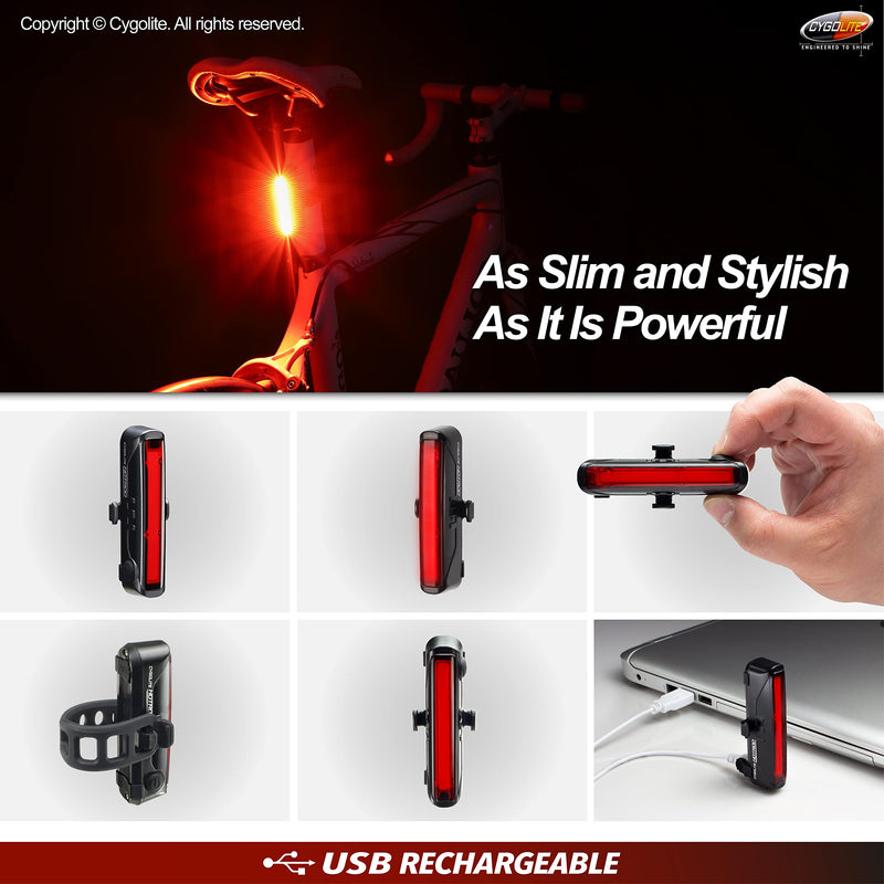 [Australia - AusPower] - Cygolite Hotrod 50 Lumen USB Rechargeable Rear Taillight 