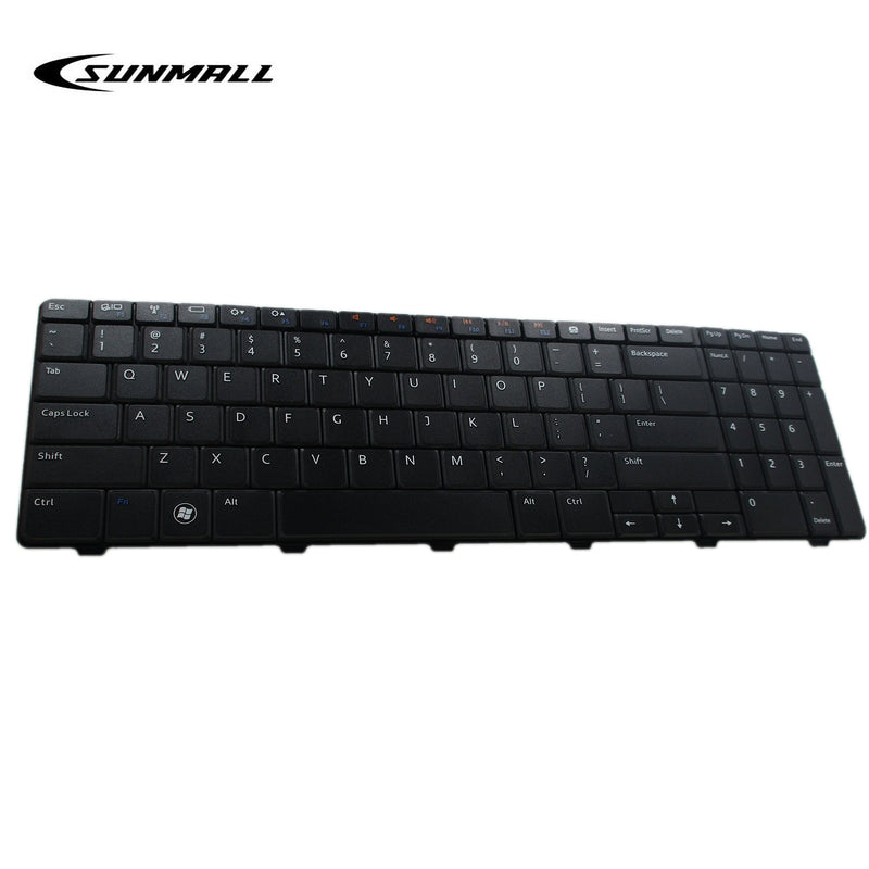 [Australia - AusPower] - SUNMALL New Laptop Keyboard Compatible with Dell Inspiron 15R 5010 M5010 M501R N5010 09GT99 NSK-DRASW 96DJT 096DJT NSK-DRASW Series Black US Layout 