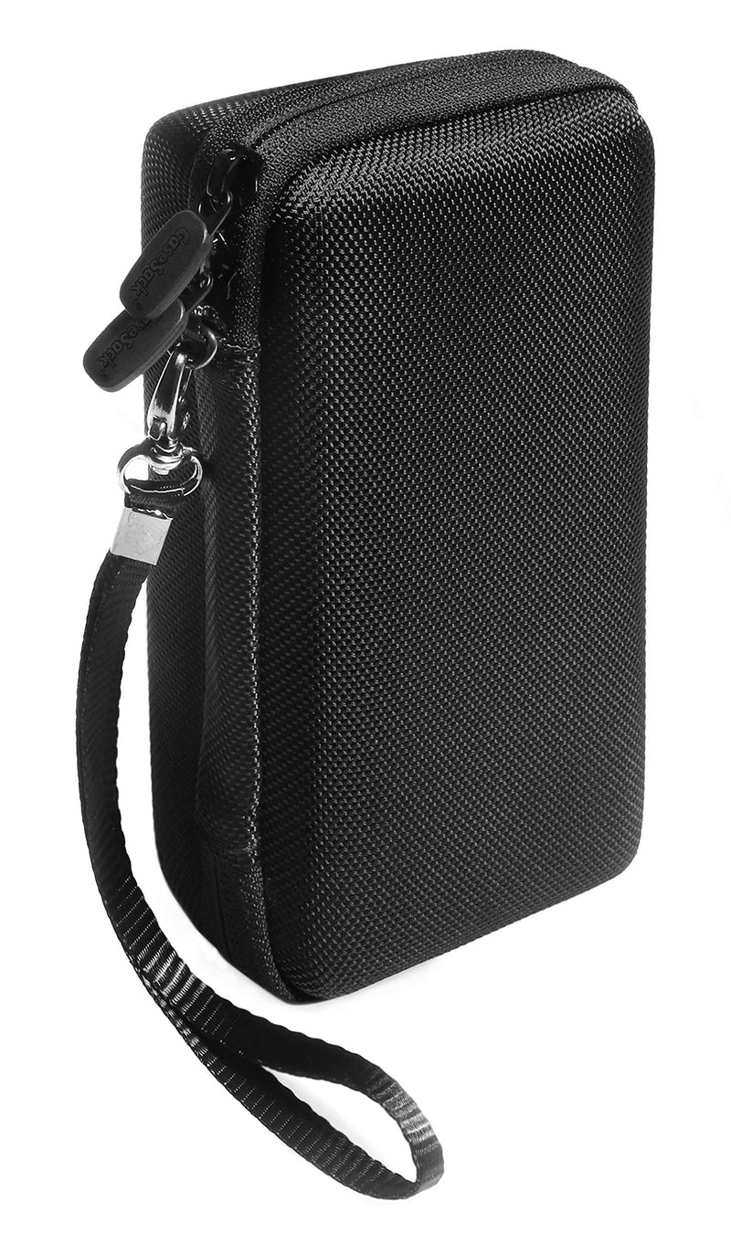 [Australia - AusPower] - CaseSack Case for Inseego MiFi M2100, M2000 Hotspot, Verizon Wireless Jetpack 8800L 4G LTE, Mesh Accessory Pocket, Detachable Wrist Strap (Black) Black 
