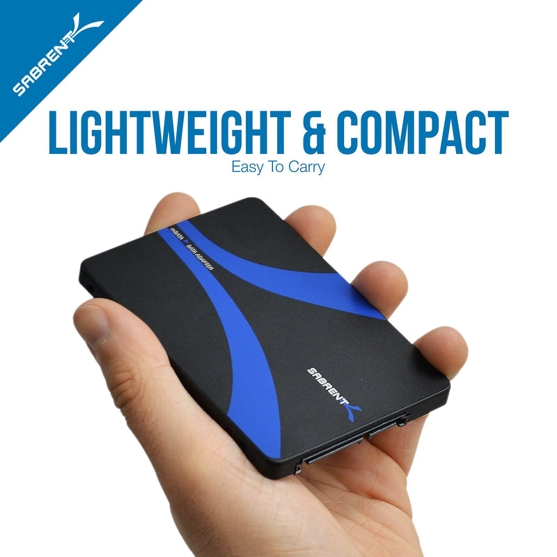 [Australia - AusPower] - SABRENT mSATA to 2.5-Inch SATA III Aluminum Enclosure Adapter (EC-MSSA) mSATA to SATA 