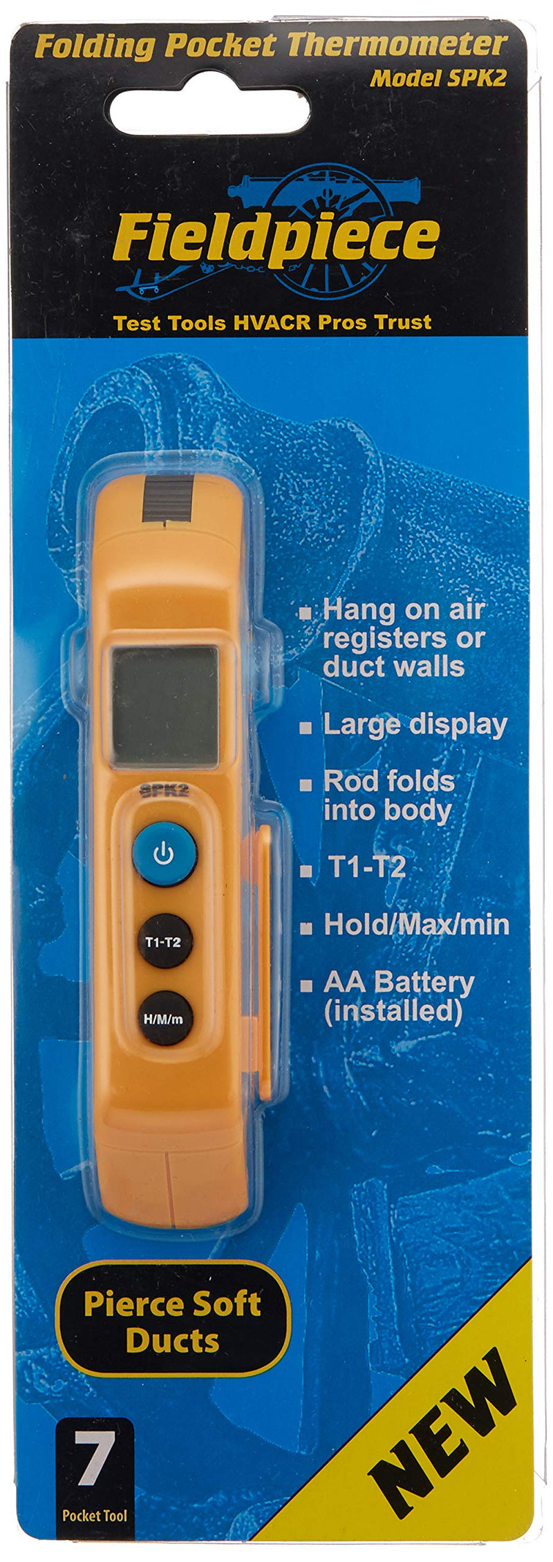 [Australia - AusPower] - SPK2, Folding Pocket In-Duct Thermometer 