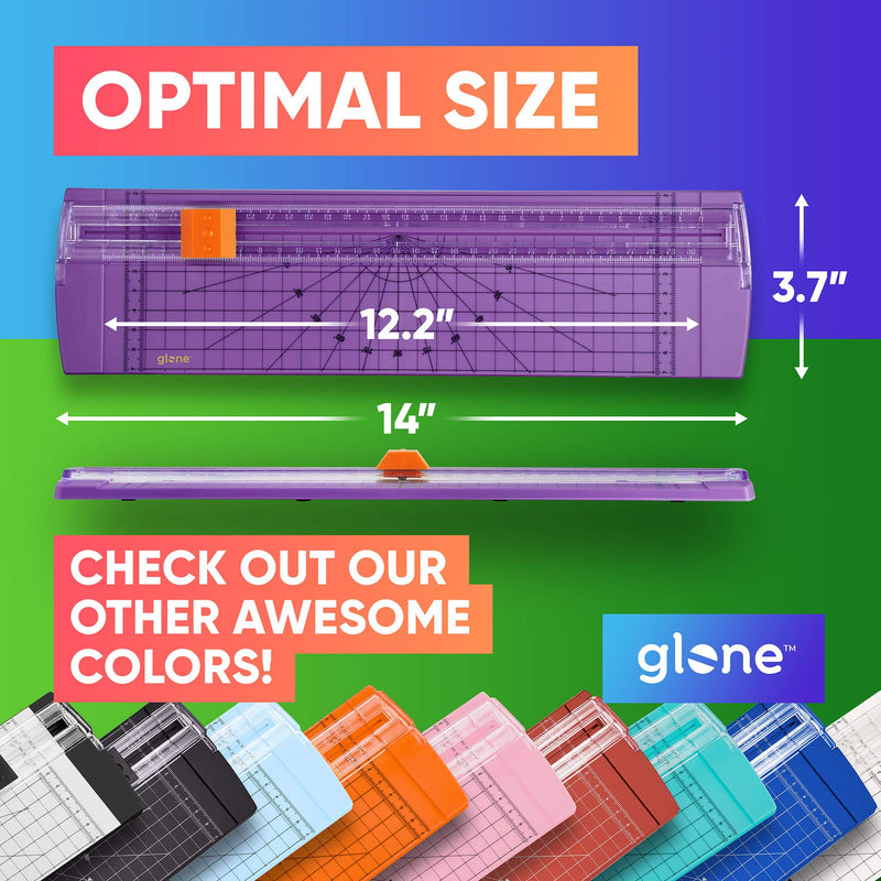 [Australia - AusPower] - Glone 12 inch Paper Trimmer (Purple) 
