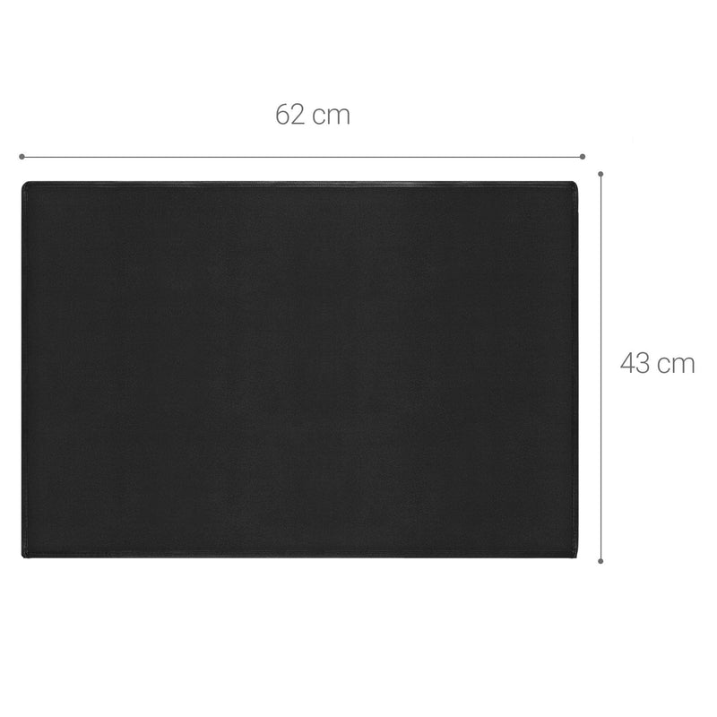 [Australia - AusPower] - kwmobile Monitor Cover Compatible with 24-26" Monitor - Monitor Cover Dust PC Screen Protector - Black 