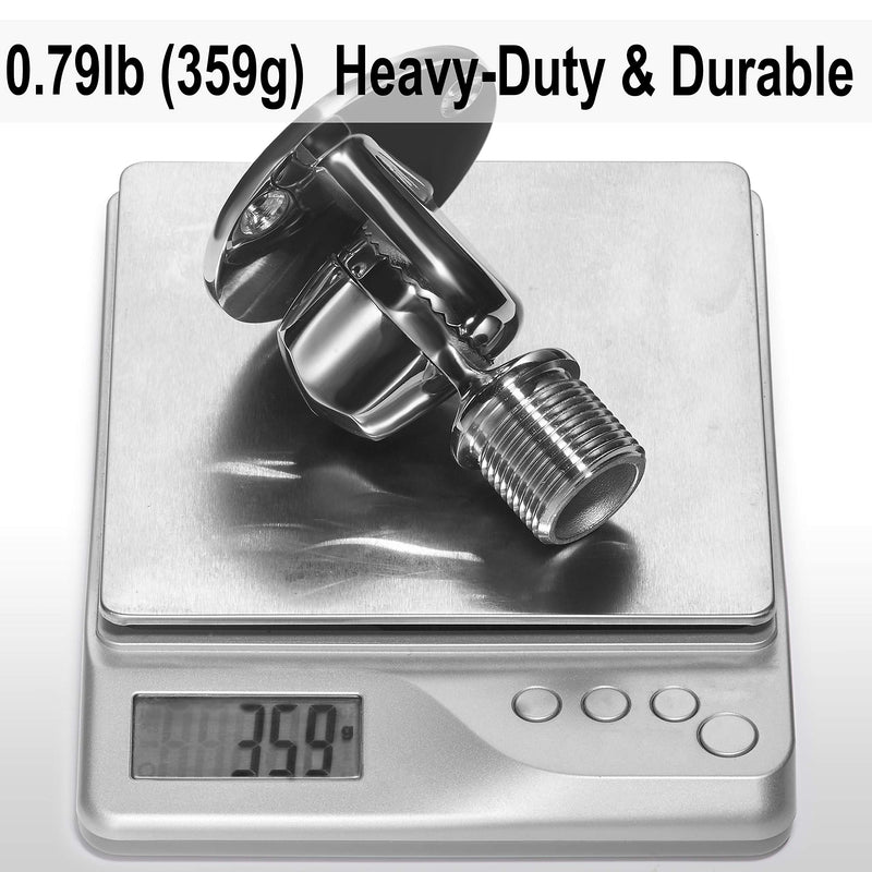 [Australia - AusPower] - ZOMCHAIN Ratchet Rail Mount, Marine VHF Antenna Mounts,316 Stainless Steel Adjustable Base Mount for Boat 