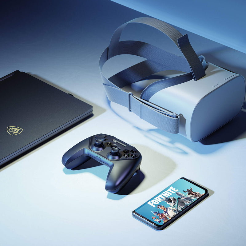 [Australia - AusPower] - SteelSeries Stratus Duo Wireless Gaming Controller – Compatible with Android, Windows, VR, and Chromebooks – Dual-Wireless Connectivity – High-Performance Materials – Supports Fortnite Mobile Stratus Duo - Android/PC 