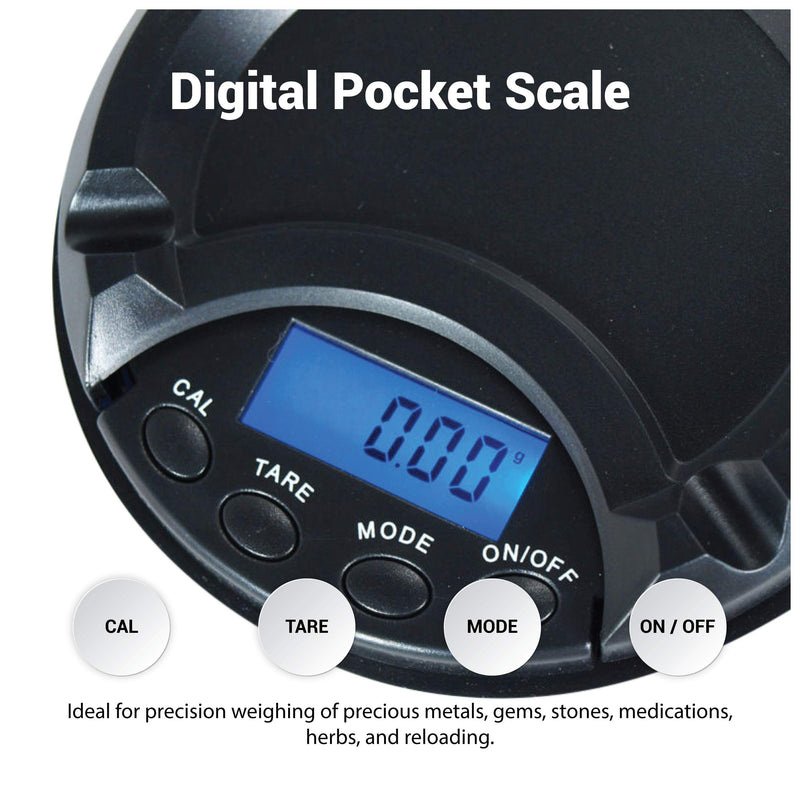 [Australia - AusPower] - Horizon Ats-100 Digital Ashtray Scale, Precision Pocket Scale, 100g By 0.01g 