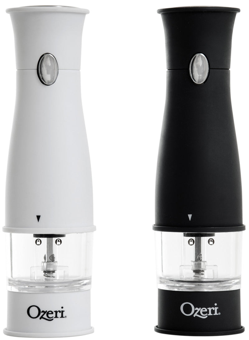 [Australia - AusPower] - Ozeri Artesio Electric Salt and Pepper Grinder Set, BPA-Free 