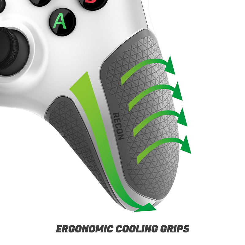 [Australia - AusPower] - Turtle Beach Recon Controller Wired Gaming Controller for Xbox Series X & Xbox Series S, Xbox One & Windows 10 PCs Featuring Remappable Buttons, Audio Enhancements, and Superhuman Hearing - White 