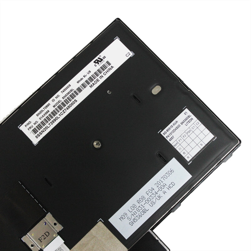 [Australia - AusPower] - GinTai US Backlit Keyboard 01AX569 01AX487 SN20L72890 Replacement for Lenovo IBM ThinkPad T470 