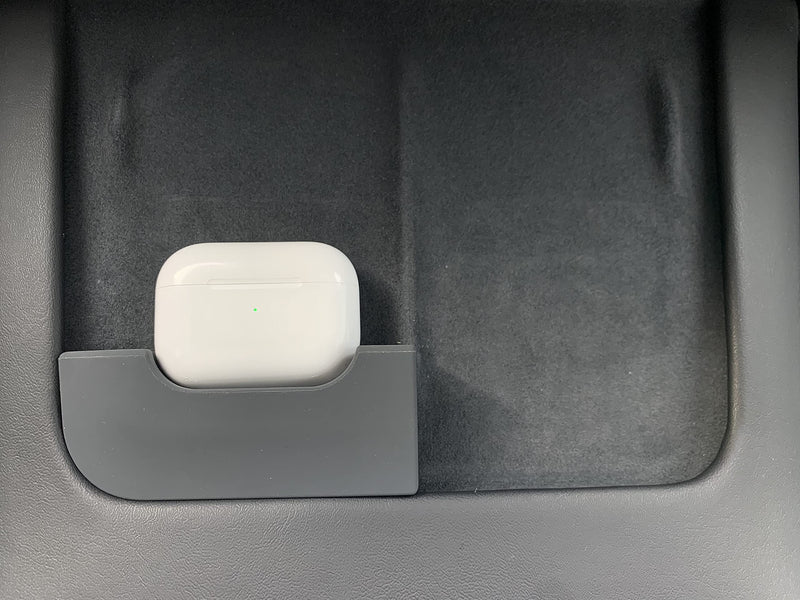 [Australia - AusPower] - Karandu AirPod Tesla Charging Mount (1.25Inch Lift) for Model 3 and Model Y (Left Driver's Side), grey 