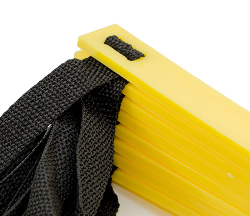 [Australia - AusPower] - ProsourceFit Speed Agility Ladder 8, 12, and 20 Rung for Speed Training and Sports Agility Workouts with Free Carrying Bag 12 Rungs 