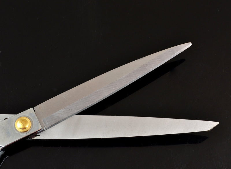 [Australia - AusPower] - eZthings® Heavy Duty 10.5" Scissors for Cutting Fabric, Leather, and Raw Materials (10.5 Inch Silver) 