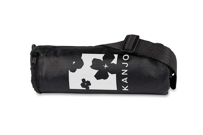 [Australia - AusPower] - Kanjo Premium Acupressure Belt - Lightweight on-the-go Pain Relief - Relieves Back Pain - 100 % Cotton Linen - Includes Carry Bag - Onyx 